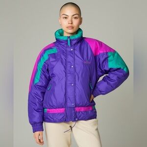 Vintage • Edelweiss duck down snow ski jacket